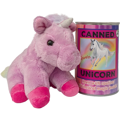 Sparkles the Canned Rainbow Unicorn, Foil Lid