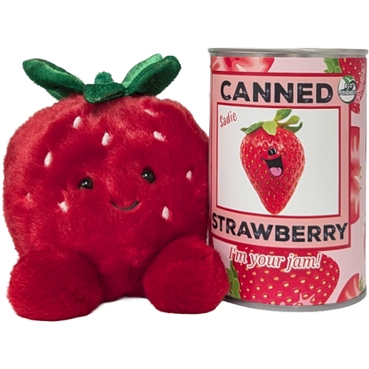 Canned Strawberry, Foil Lid