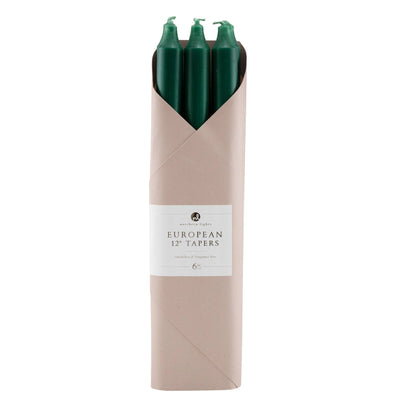 Taper Candles, Ivory - 12in (6 tapers)