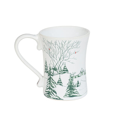 Country Estate Winter Frolic Mug, Evergreen - Juliska