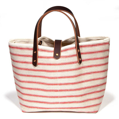 Linen Sailor Stripe Mini Tote - General Knot & Co.