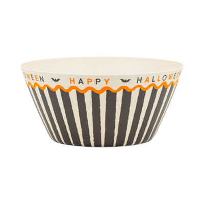 Bamboo Bowl, Happy Halloween
