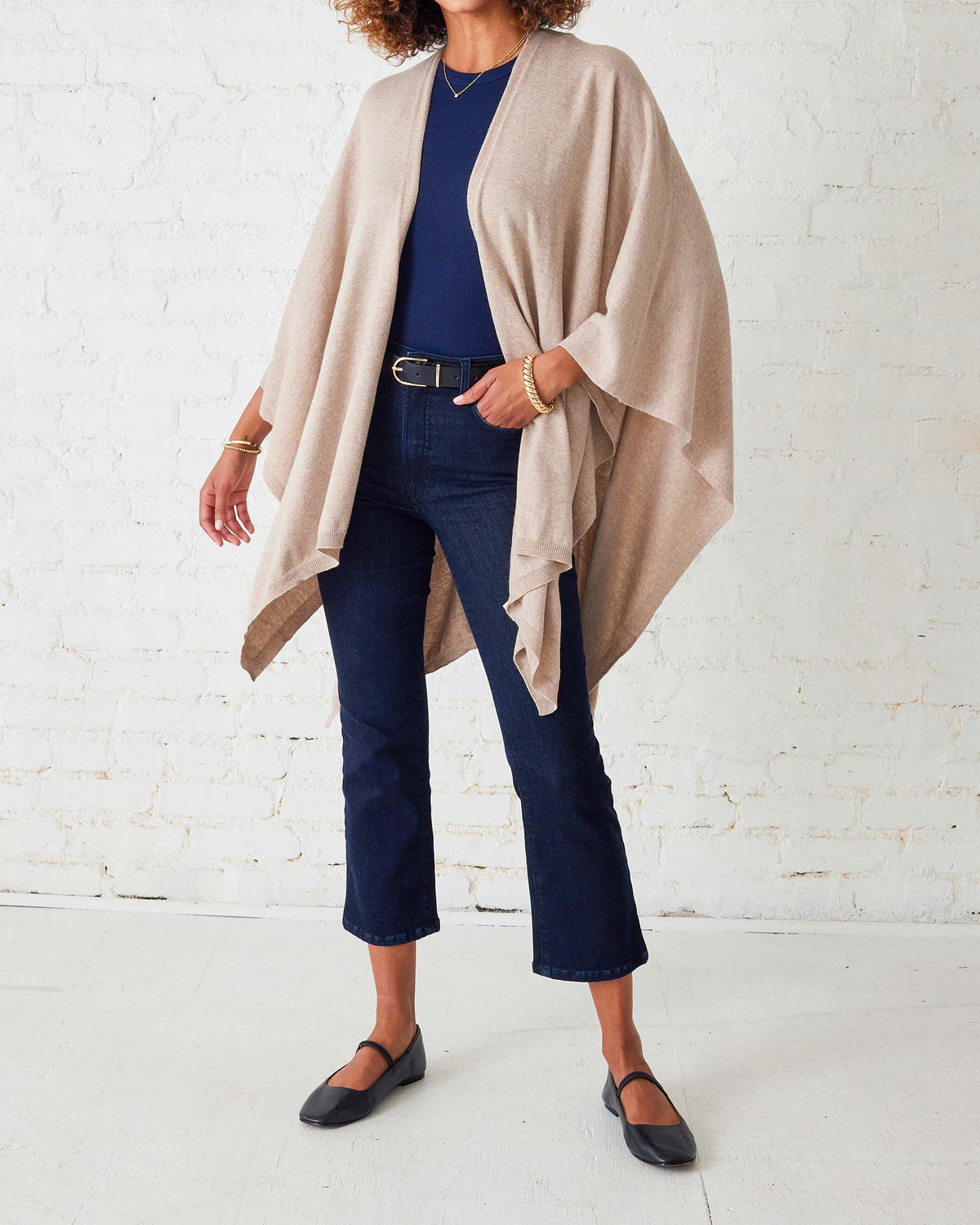 Charleston Wrap, Mink (One Size) - MERSEA