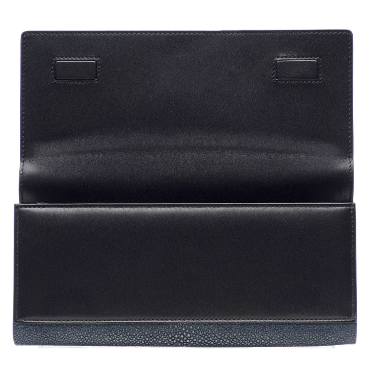 Gray Cleo Shagreen Clutch - Vivo