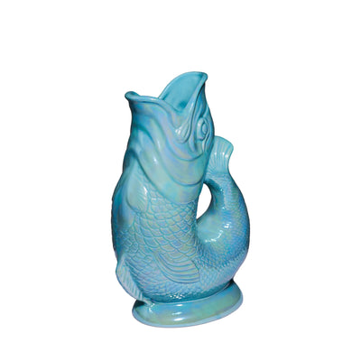 Eau de Nil Lustre Gluggle Jug (XL)