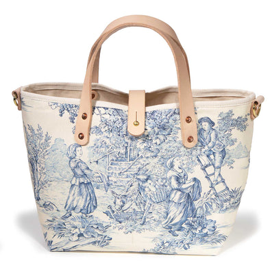 Delftware Toile All Day Mini Tote - General Knot & Co.
