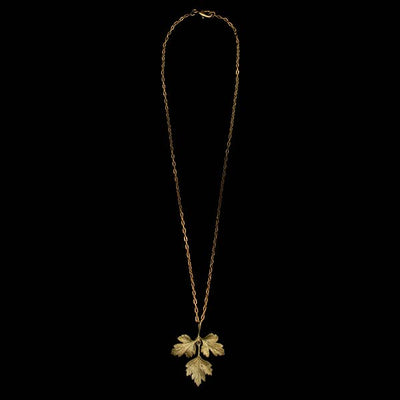 Petite Herb Parsley Pendant - Michael Michaud (16in, adjustable)