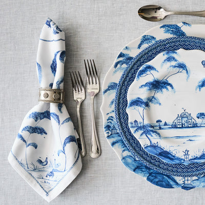 Country Estate Napkin Set/4 - Delft Blue