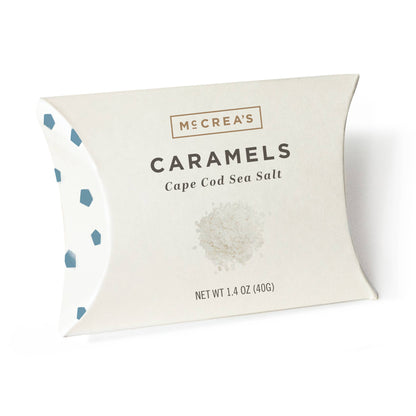 Cape Cod Sea Salt Caramels Pillow Box