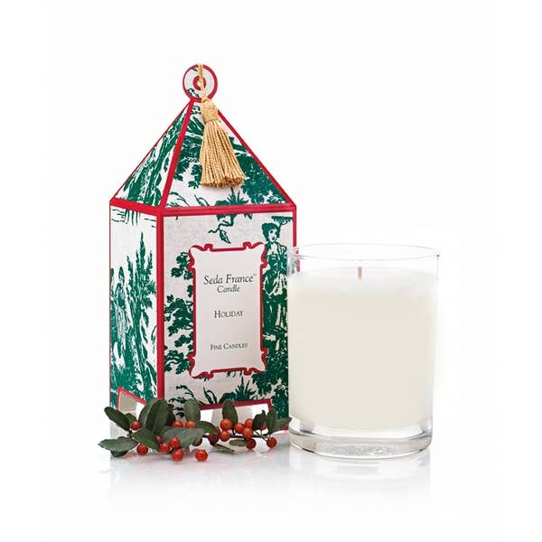 Mini Toile Pagoda Candle - Thumbnail 4