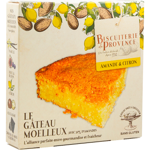 Almond Cake with Menton Lemon - Biscuiterie de Provence