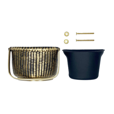 Nantucket Basket Brass Door Knocker - Michael Healy Designs