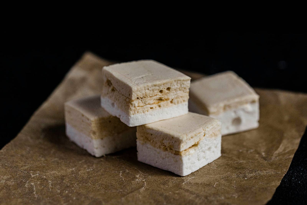 Dulce de Leche Flavored Gourmet Marshmallows - The Vermont Marshmallow Co. (6oz / 170g)