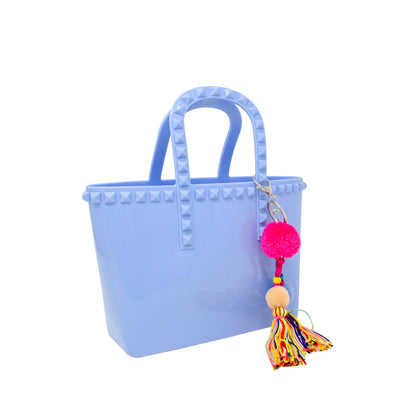 Hot Pink Tiny Jelly Tote Bag