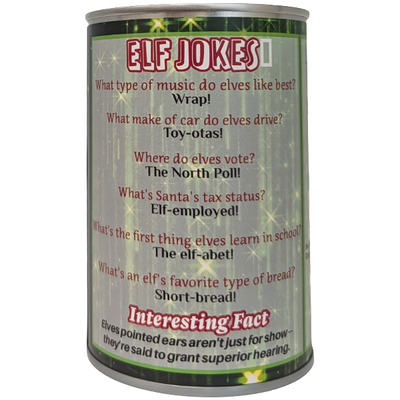 Canned Elf, Foil Lid