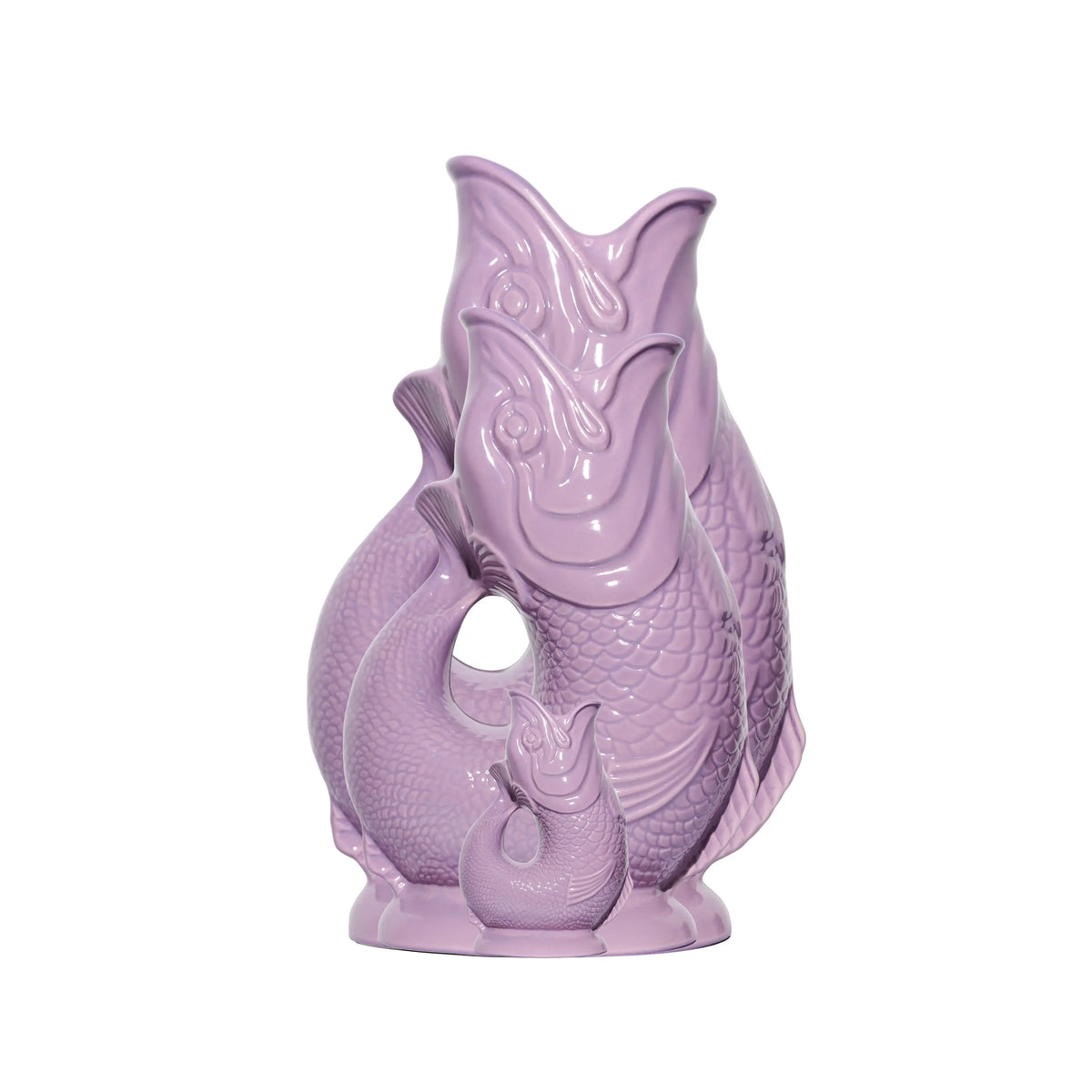 Lilac Gluggle Jug (XL)