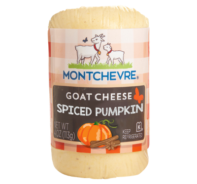 Spiced Pumpkin Goat Cheese - Montchevre (4oz / 113g)
