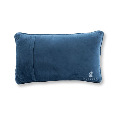 Pillow, 'More Issues' Needlepoint - Furbish Studio (9in x 15in)