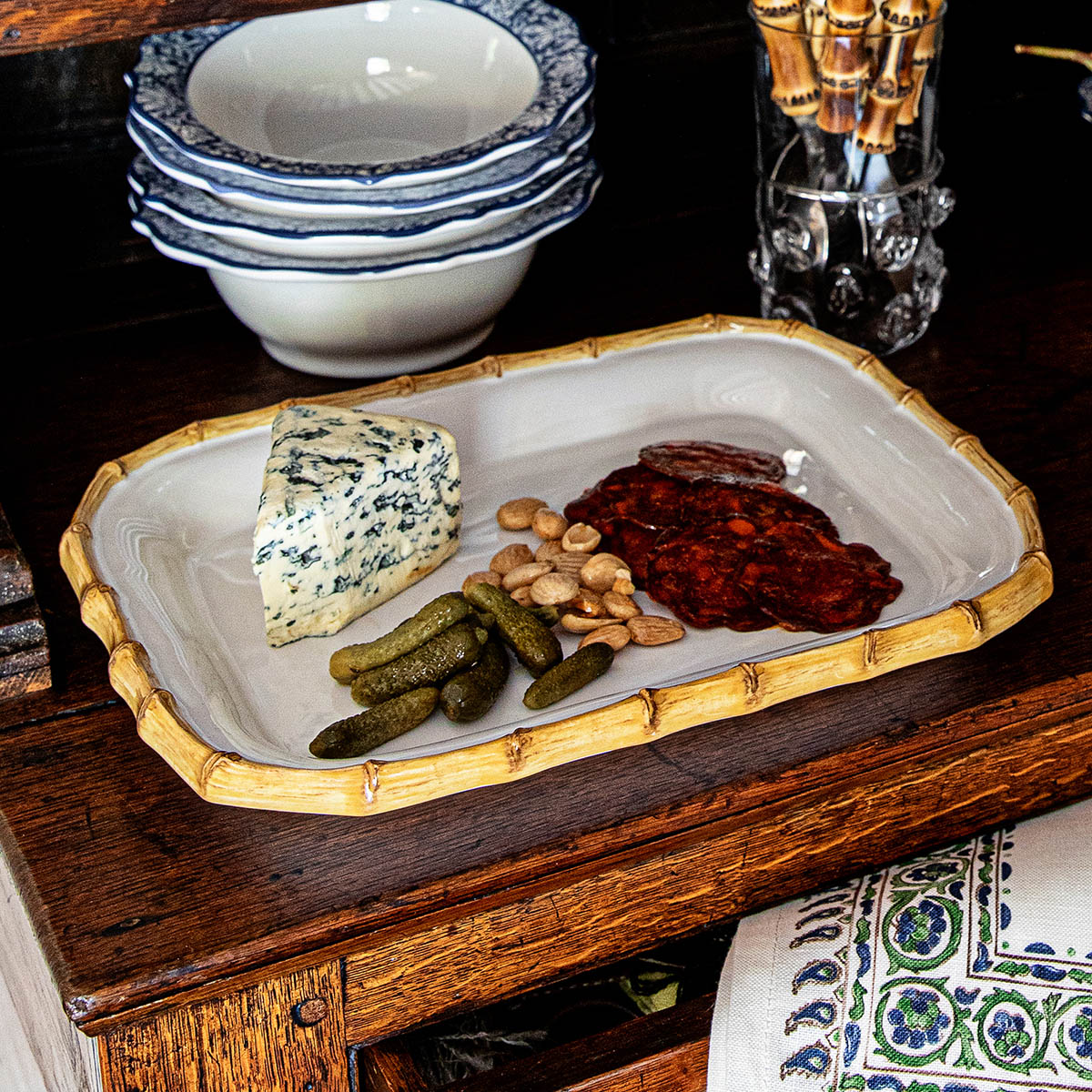 Bamboo 12" Platter - Natural