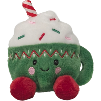 Hot Chocolate Mug Plush, Foil Lid