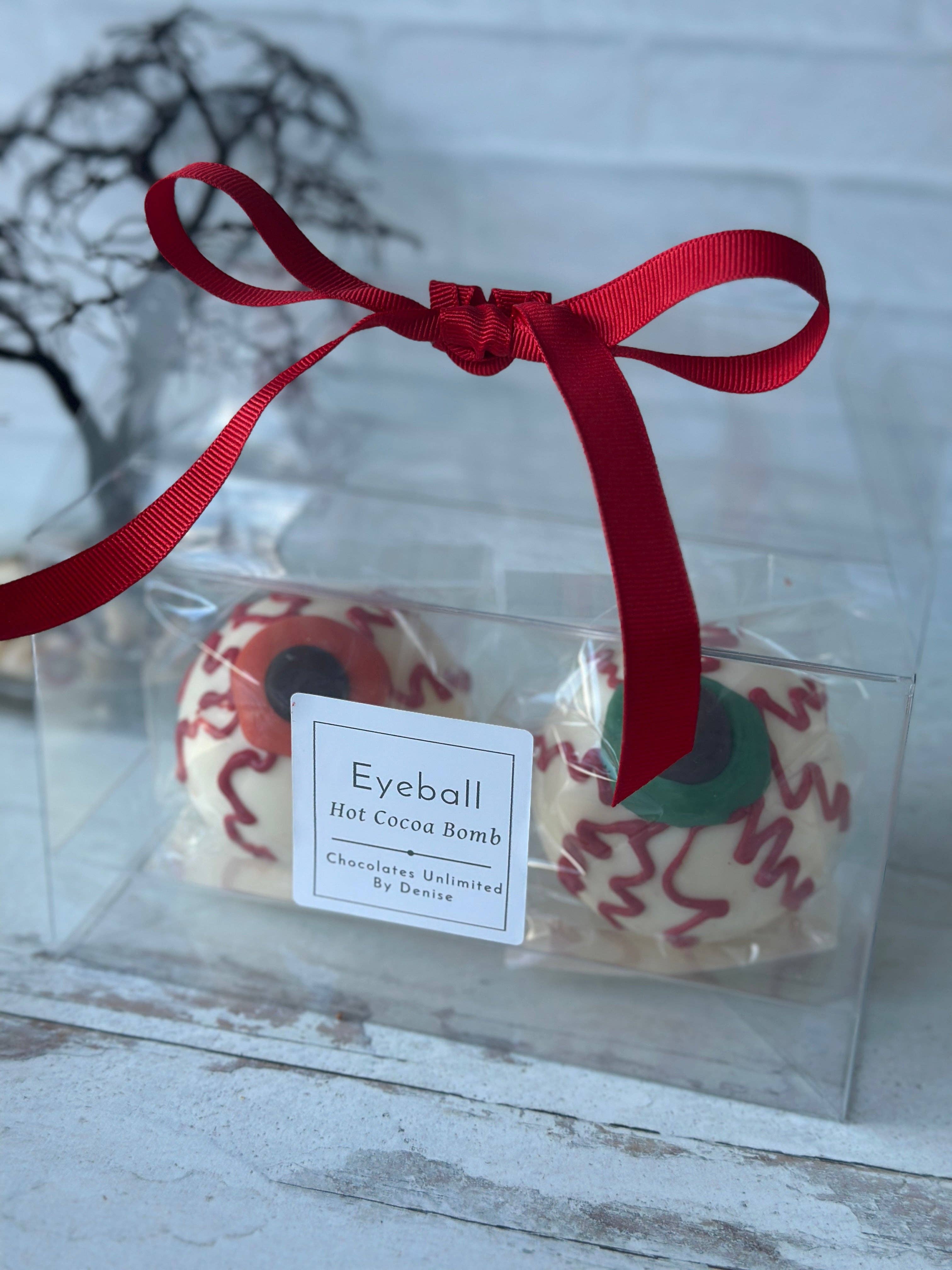 Halloween Spooky Eyeball Hot Chocolate Bomb Hot Cocoa, Single