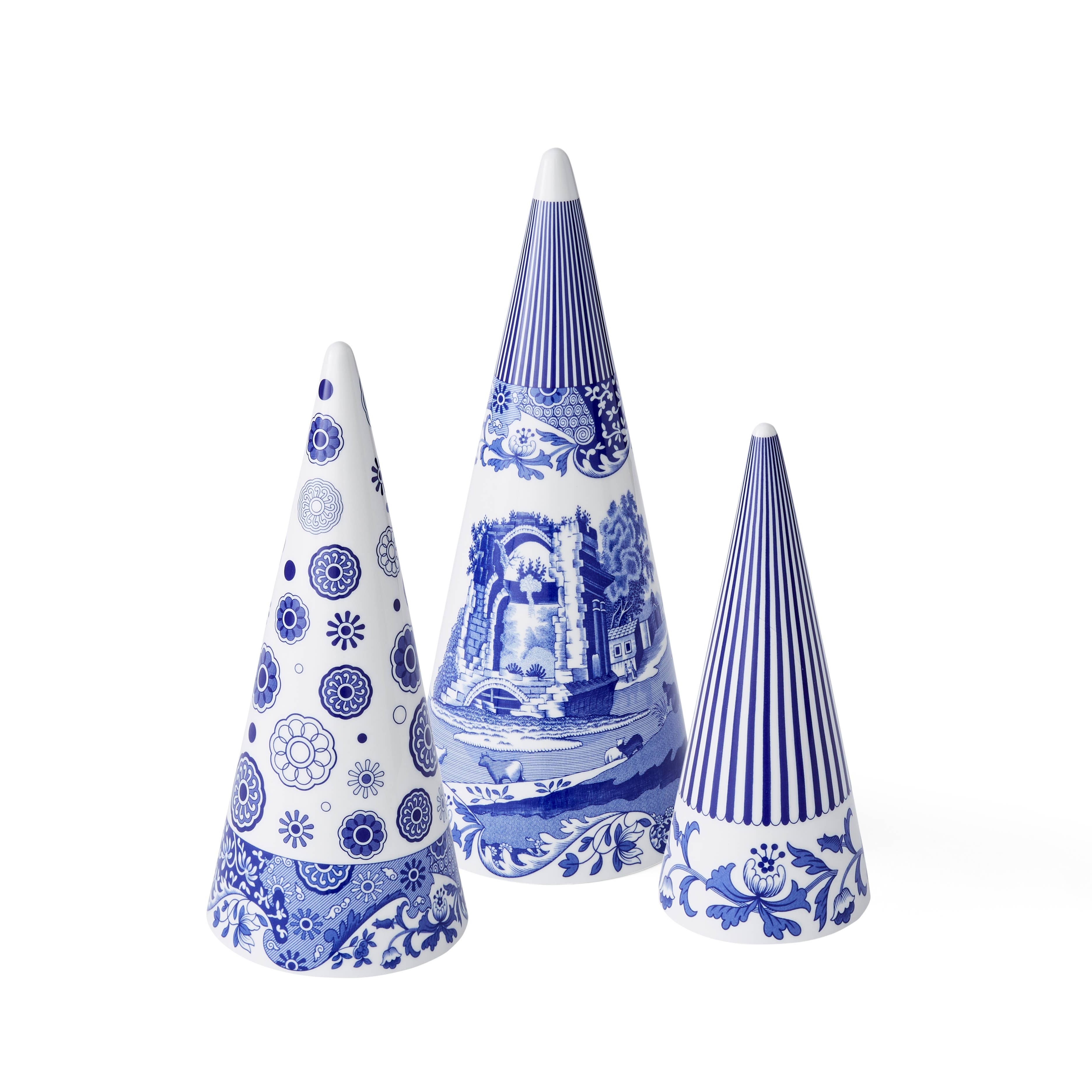 Blue Italian Topiary, Small - Spode
