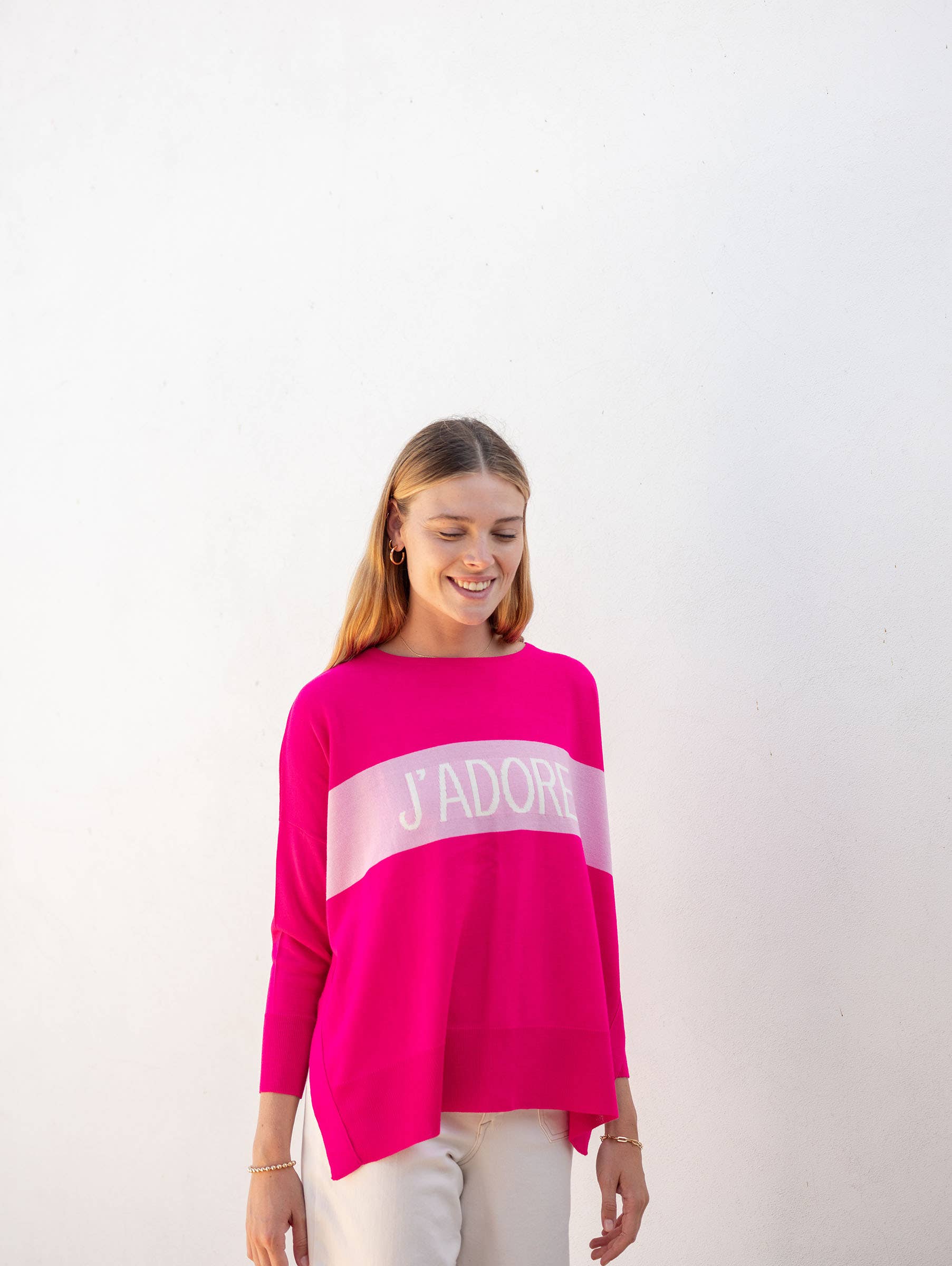 Amour Sweater: Driftwood Stripe / OS