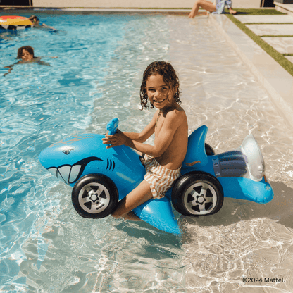 FUNBOY x Hot Wheels Kids Sharkruiser Float with Water Squirter