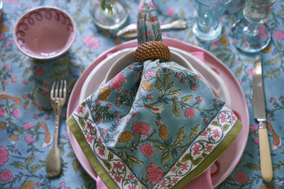 Giverny Multi Dinner Napkins, Set of 4