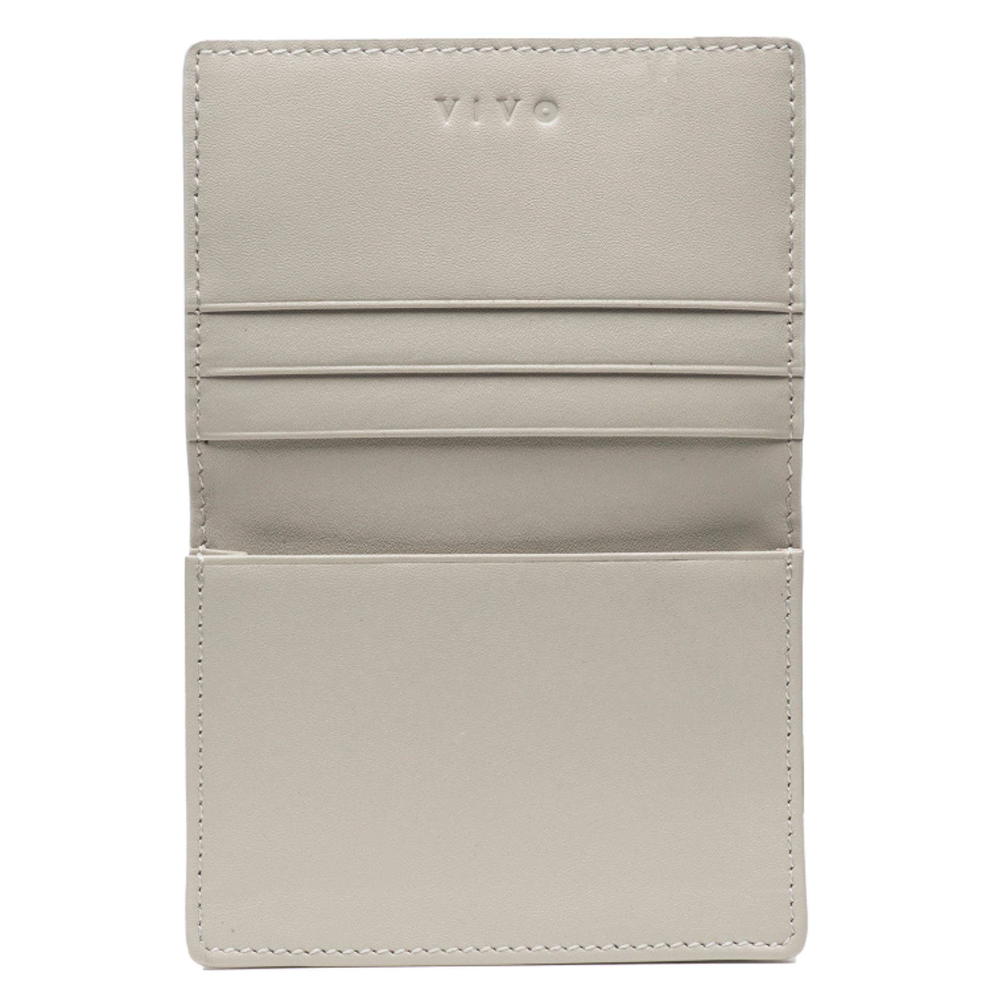 Hibiscus, Taylor Shagreen Card Wallet - Vivo