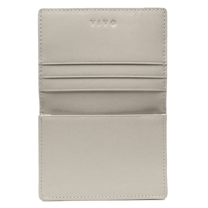 Hibiscus, Taylor Shagreen Card Wallet - Vivo