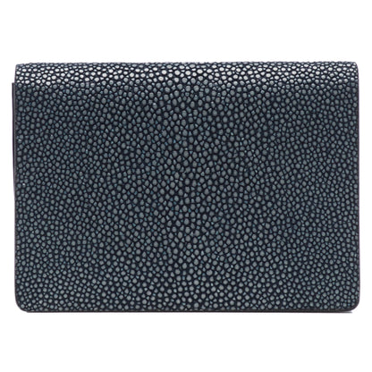 Hibiscus, Taylor Shagreen Card Wallet - Vivo