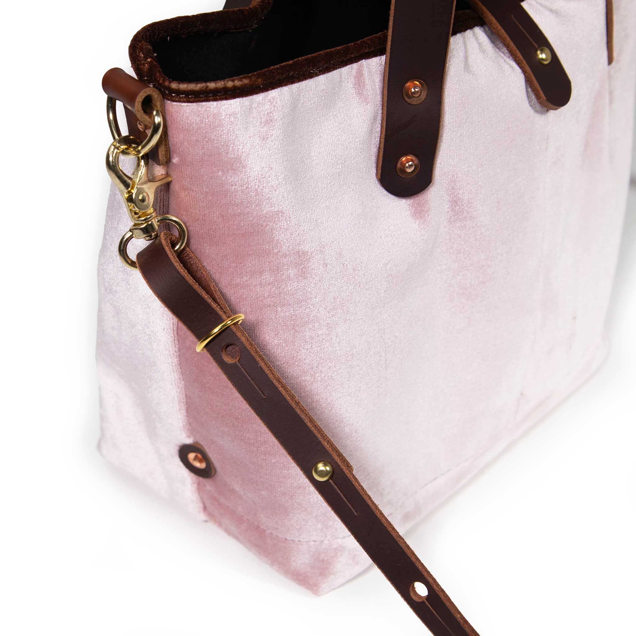 Mahogany Leather Cross Body Strap, 41-inch