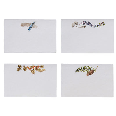 Forest Walk Place Cards, Assorted (Set of 12) - Juliska