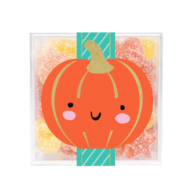 Pumpkin Super Sour Stars, Small - Sugarfina