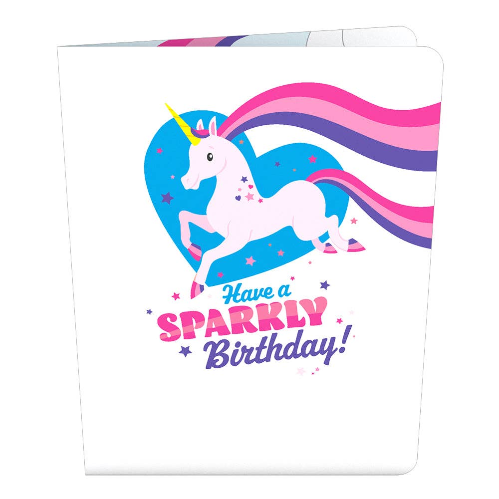 Playpop Card Awesome Unicorn, 4.5in x5.9in Birthday Card