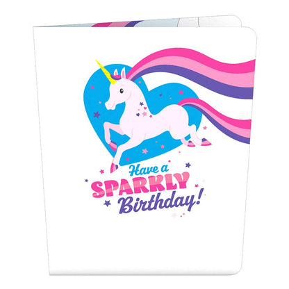 Playpop Card Awesome Unicorn, 4.5in x5.9in Birthday Card