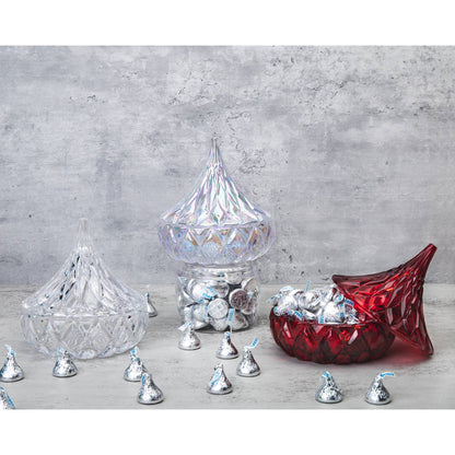 Hershey's Kisses Candy Dish - Godinger (5in dia x 5.3in h)