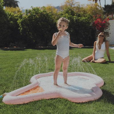 Kids Splash Pad, Ice Cream Shape Inflatable