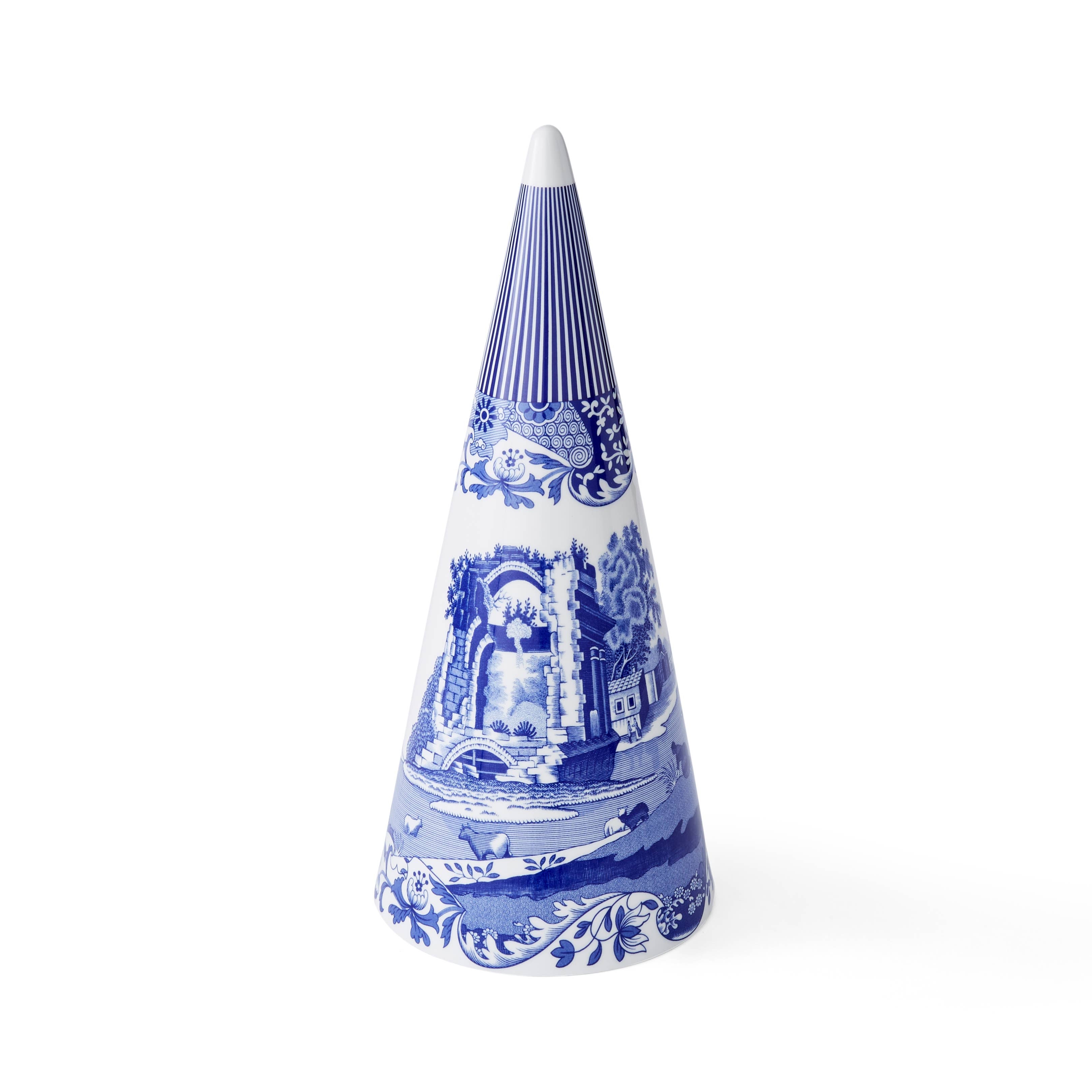 Blue Italian Topiary, Large - Spode