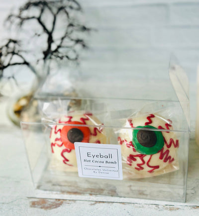 Halloween Spooky Eyeball Hot Chocolate Bomb Hot Cocoa, Single