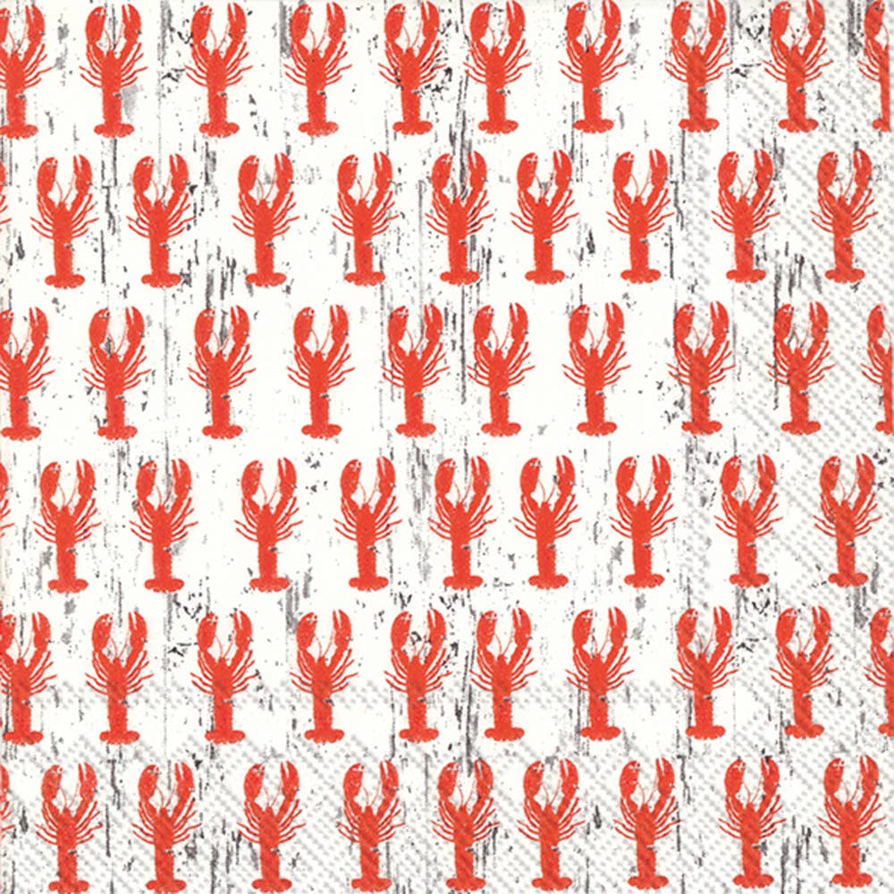Lobster Repeat Cocktail Napkins (20-count)