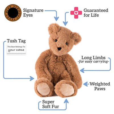 Plush Vermont Teddy Bear (15in)