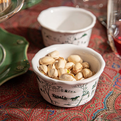Country Estate Winter Frolic Ramekin, Evergreen - Juliska