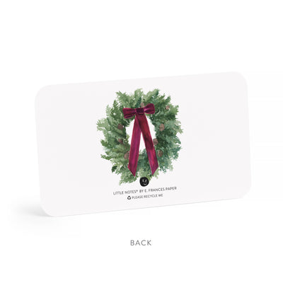 Velvet Bow Tree Little Notes - E. Frances Paper (85 cards, 3.5in x 2.5in)