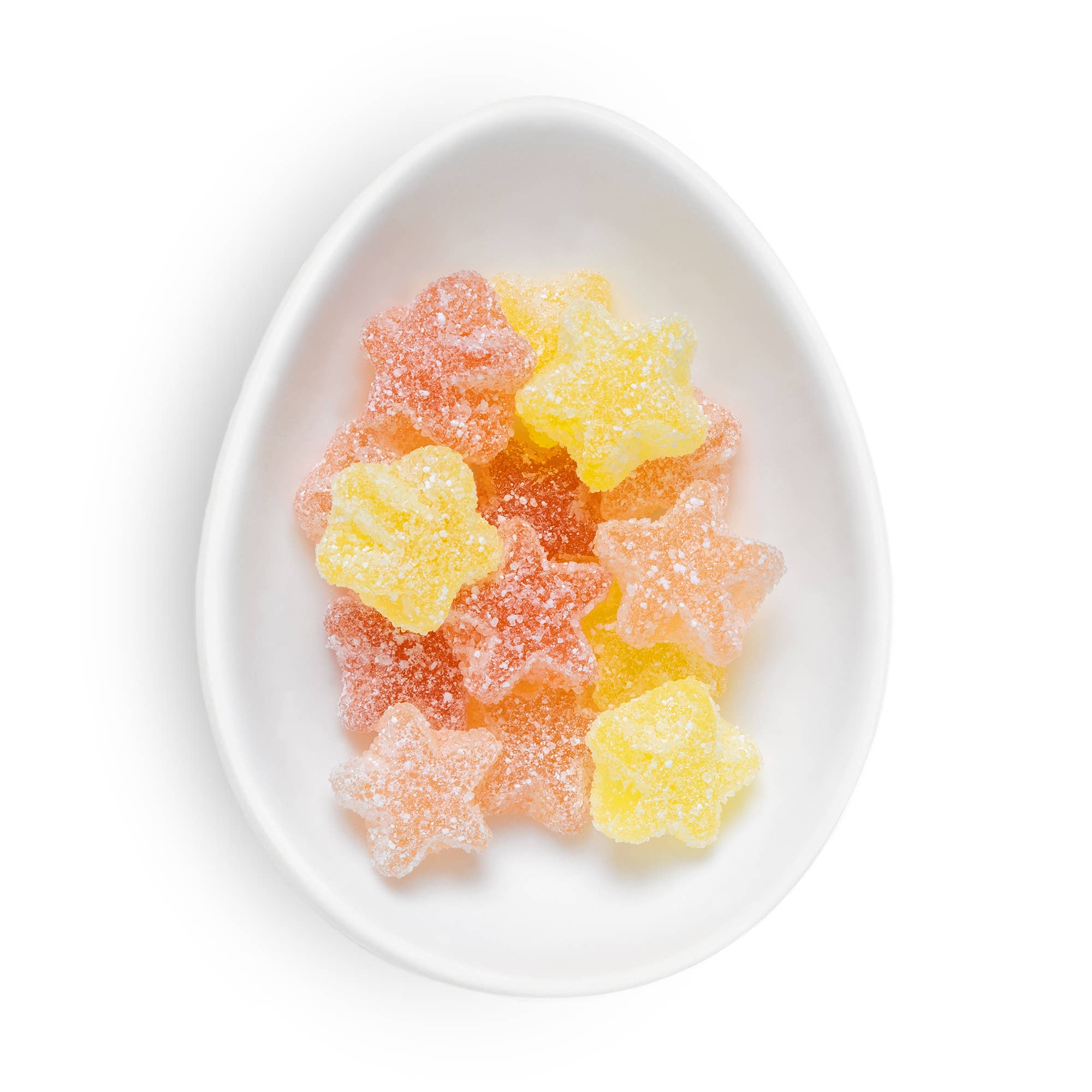Pumpkin Super Sour Stars, Small - Sugarfina