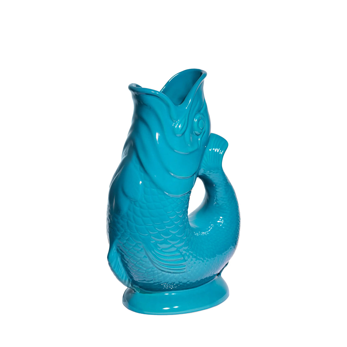 Teal Gluggle Jug (XL)
