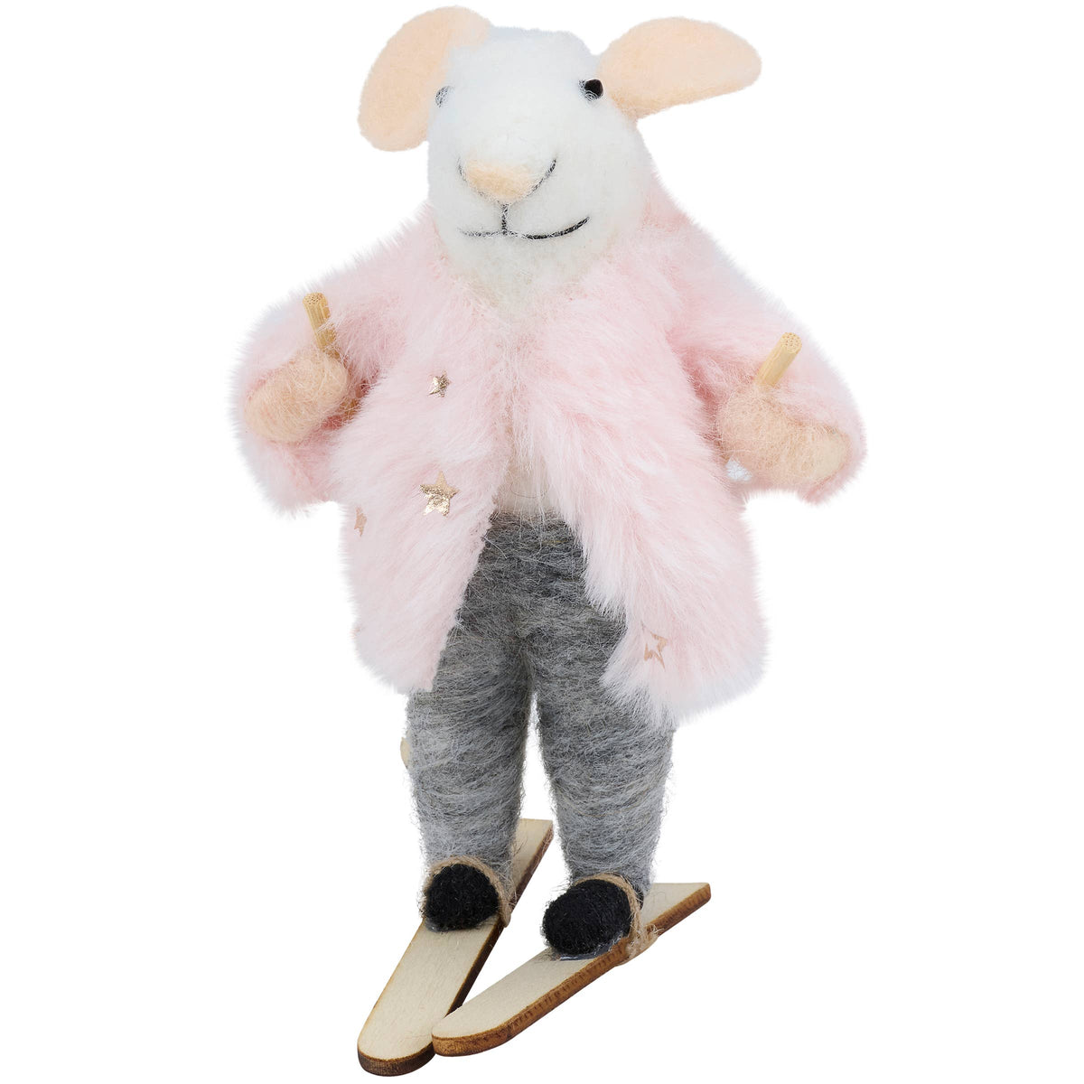 Fur Coat Skier Mouse Critter