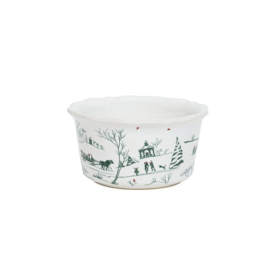 Country Estate Winter Frolic Ramekin, Evergreen - Juliska