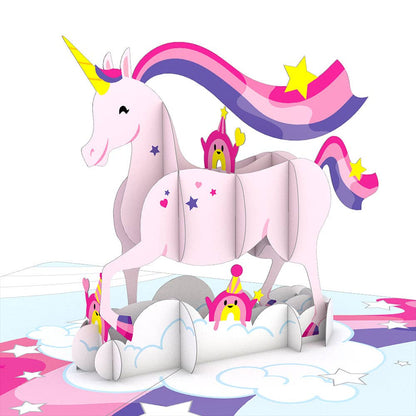 Playpop Card Awesome Unicorn, 4.5in x5.9in Birthday Card
